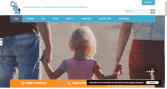 Desktop Screenshot of consorziocogesa.net
